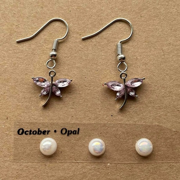 DRAGONFLY EARRINGS - Picture 11 of 16